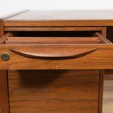 Mid-Century Walnut Desk by Jens Risom for Jens Risom Design, 1960s