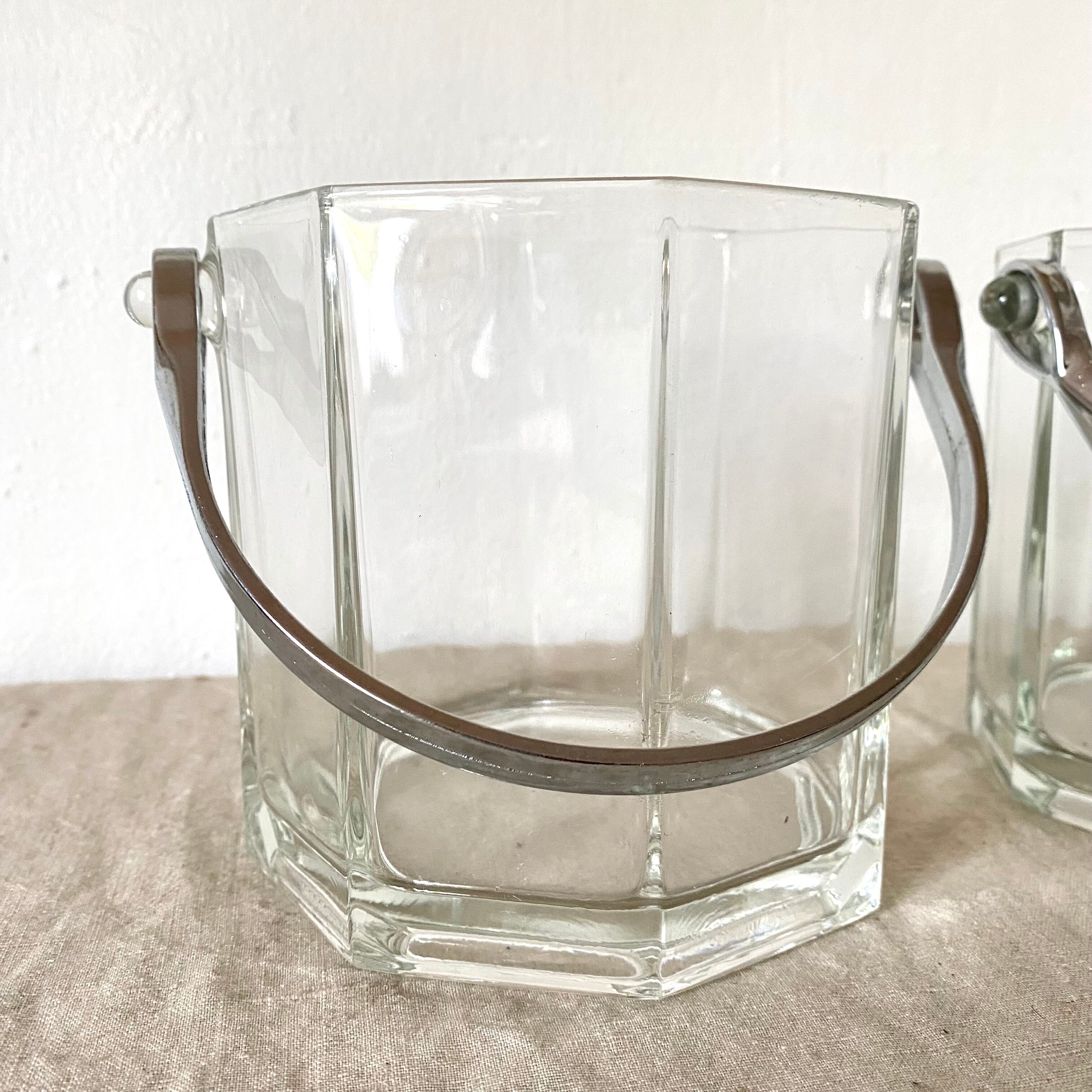 Arcoroc vintage ice buckets