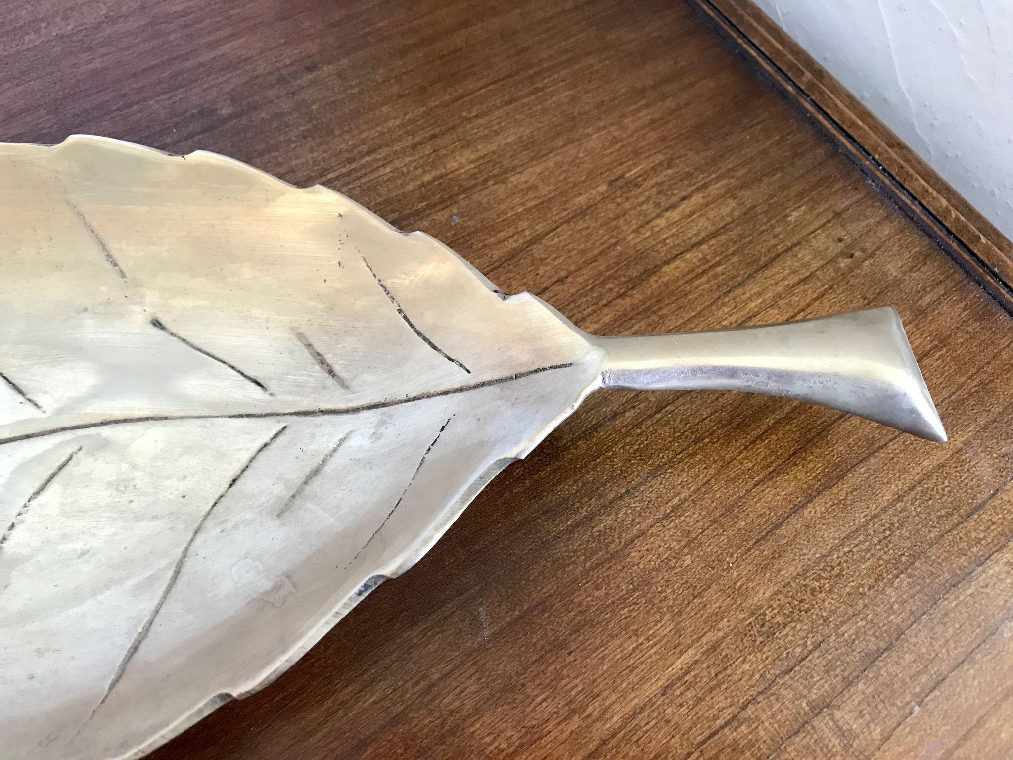 Vintage brass pocket