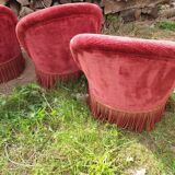 sofa/seating lounge set and 4 toad chairs