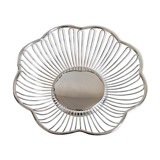 Silver metal basket