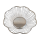 Silver-plated metal basket