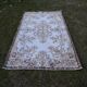 Vintage Turkish rug handmade 117x217 cm