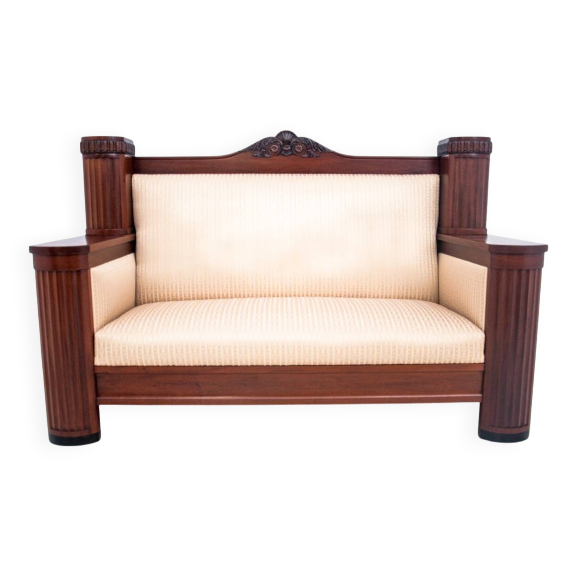 Sofa, Northern Europe, circa 1900.