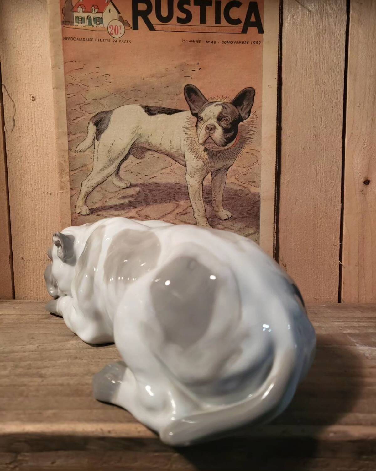 Ceramic English Bulldog