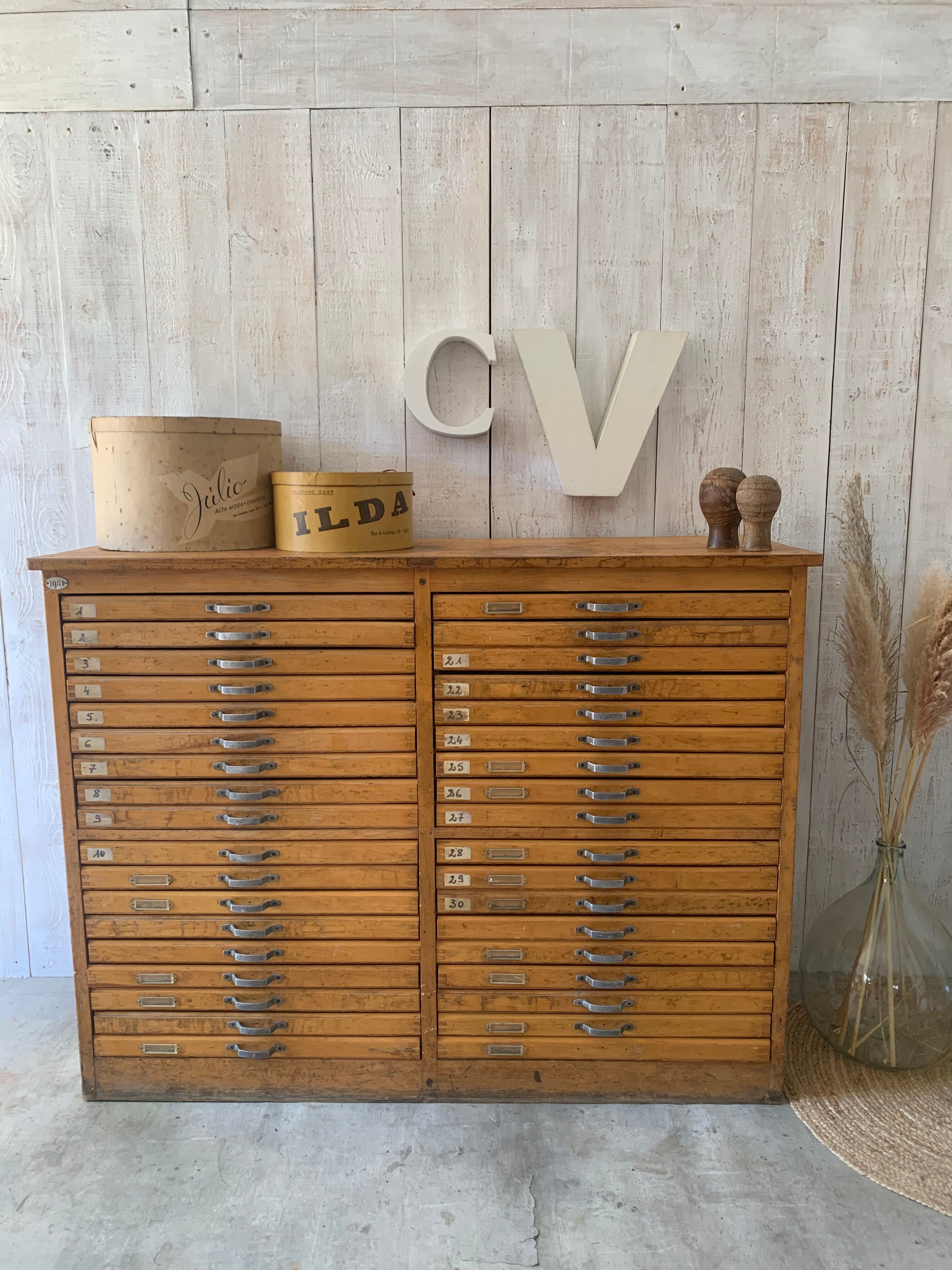 Old printer furniture