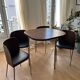 Vintage fusion dining set by sandra kragnert for ikea - table 4 people + chairs