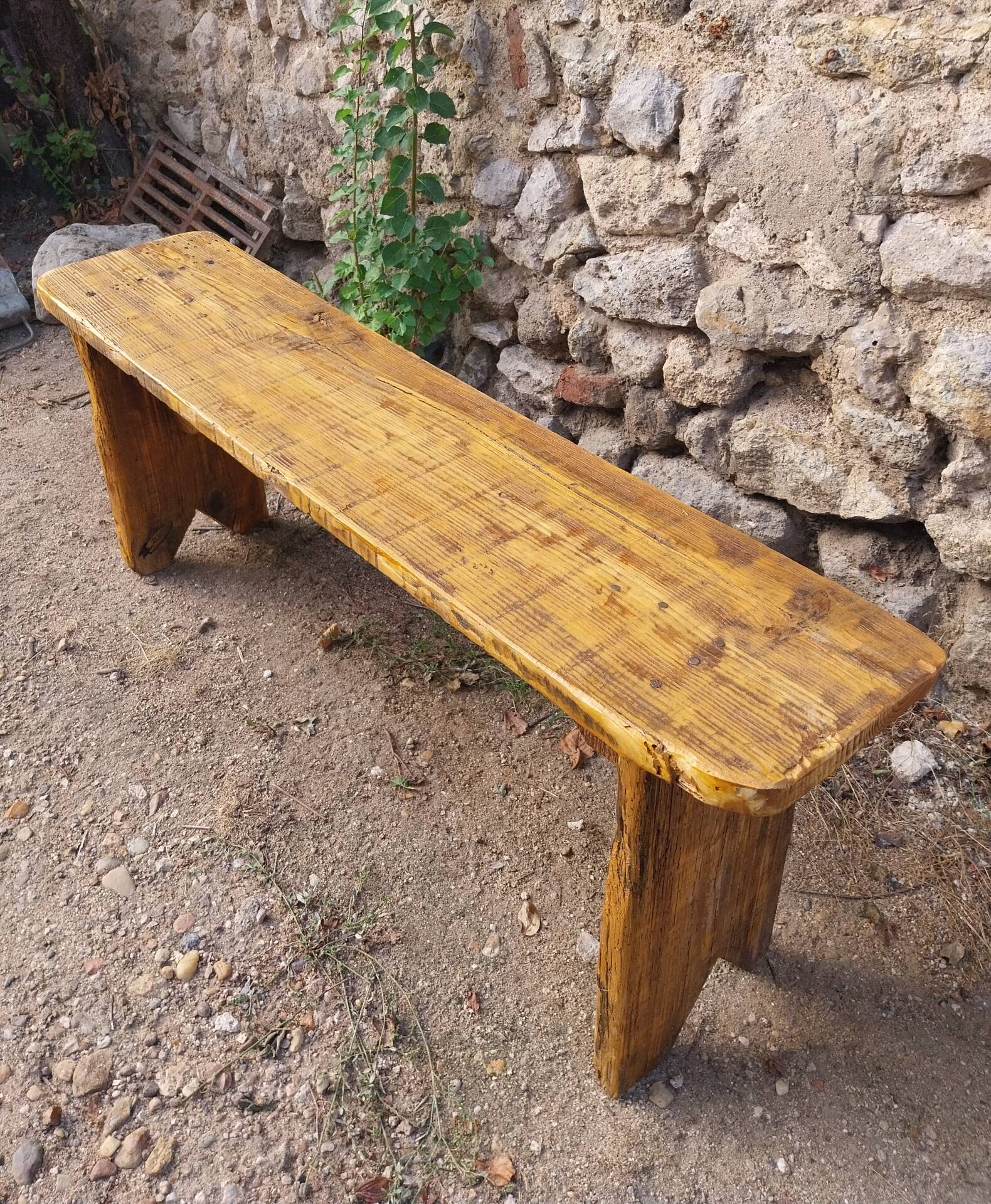 Banc ancien en bois