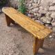 Banc ancien en bois