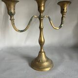 Antique brass chandelier