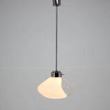 Mid-Century Modern Art Glass Pendant by Kamenicky Senov, 1970s