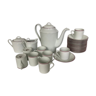 Sologne porcelain coffee service