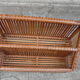 70s bamboo shelf or mail rack