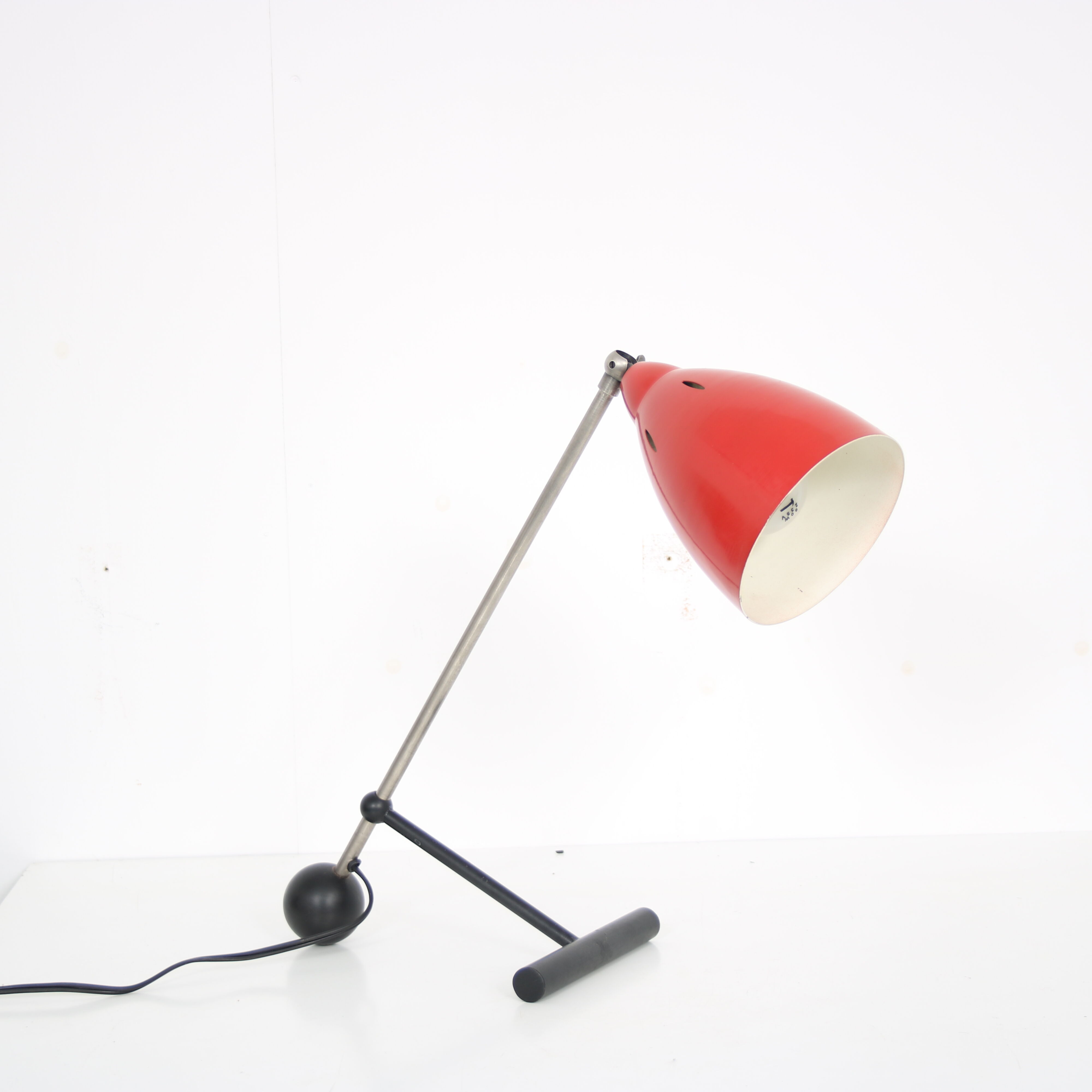 1950s adjustable dutch design desk lamp