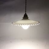 Vintage opaline suspension