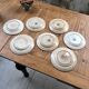 Set assiettes « chinoiserie » anglaises Adams & Sons