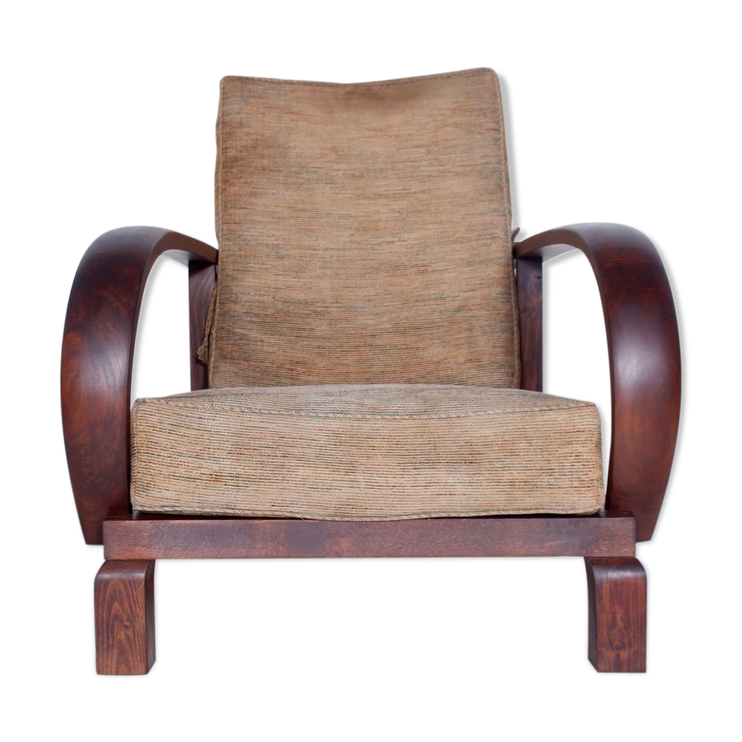 Chair reclining vintage 1920 s