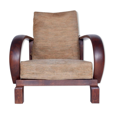 Fauteuil inclinable vintage 1920s