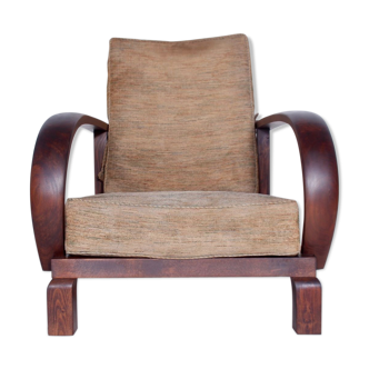 Fauteuil inclinable vintage 1920s