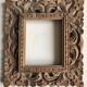 Carved wooden frame