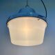 Grey Industrial Cast Aluminium Pendant Lamp, 1980s