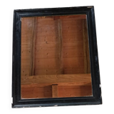 Miroir Cadre bois noir patiné  0923052