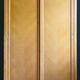 Parisian wardrobe with sliding doors. France around 1940.