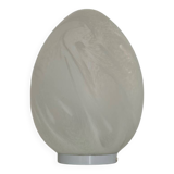 Large designer egg lamp by Vianne Verrerie from the 70s