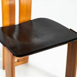 Set of 6 "Sapporo" chairs by Mario Marenco for Mobilgirgi, 1970.