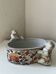 Antique Imari planter with zoomorphic dog decoration, 19th century