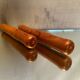 Pair of Havana cigar cases made of solid exotic wood