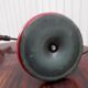 Red desk Guzzini lamp of the 1970s Italy