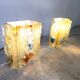 Vintage glass wall lamp by W. van Oyen for Raak, 1960s