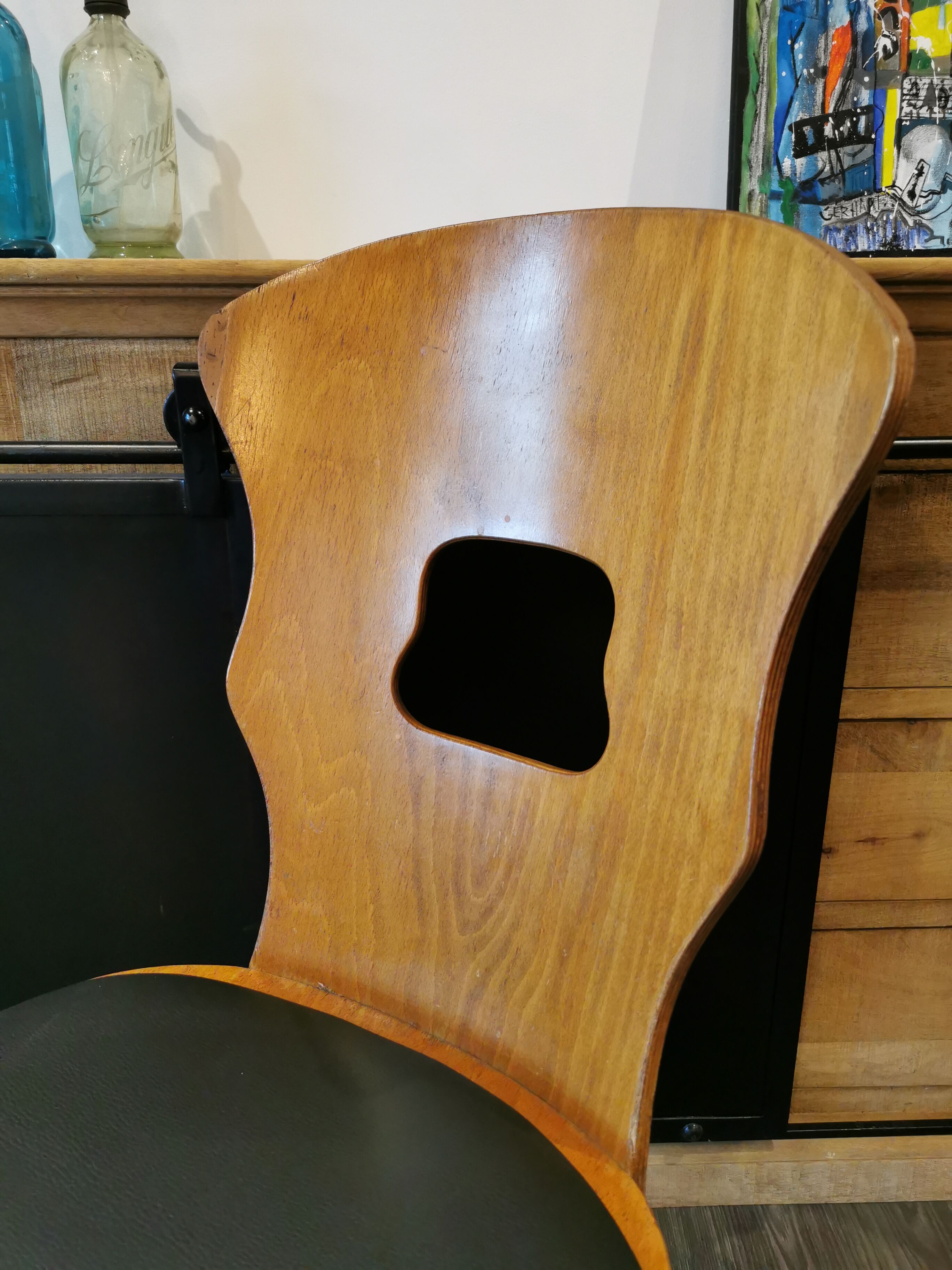 A Baumann Gentiane bistro chair