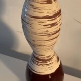 Vintage enameled ceramic lamp