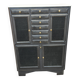 Old metal dentist's cabinet professional furniture