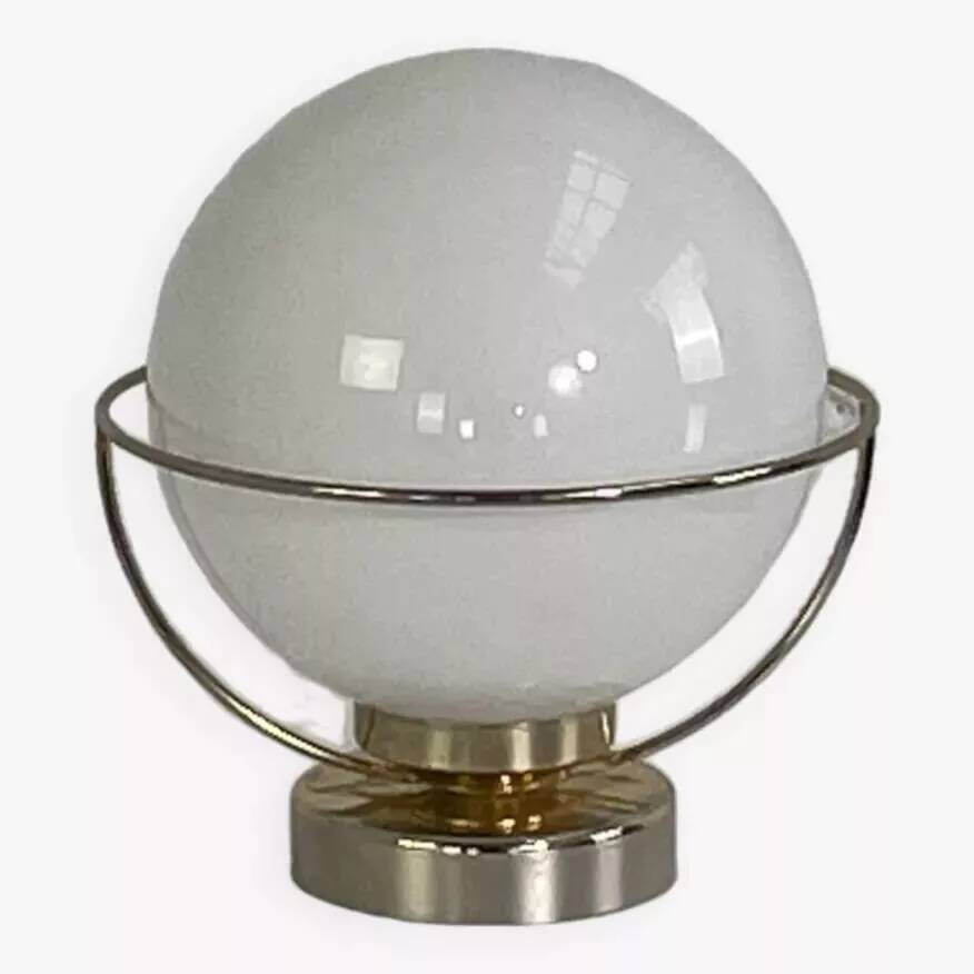 1950s brass wall light