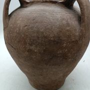 Antique terracotta jug from the 16th century