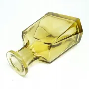 Carafe jaune Art déco Moser