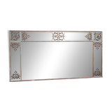 Ancien grand miroir de brasserie