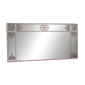 Ancien grand miroir de brasserie