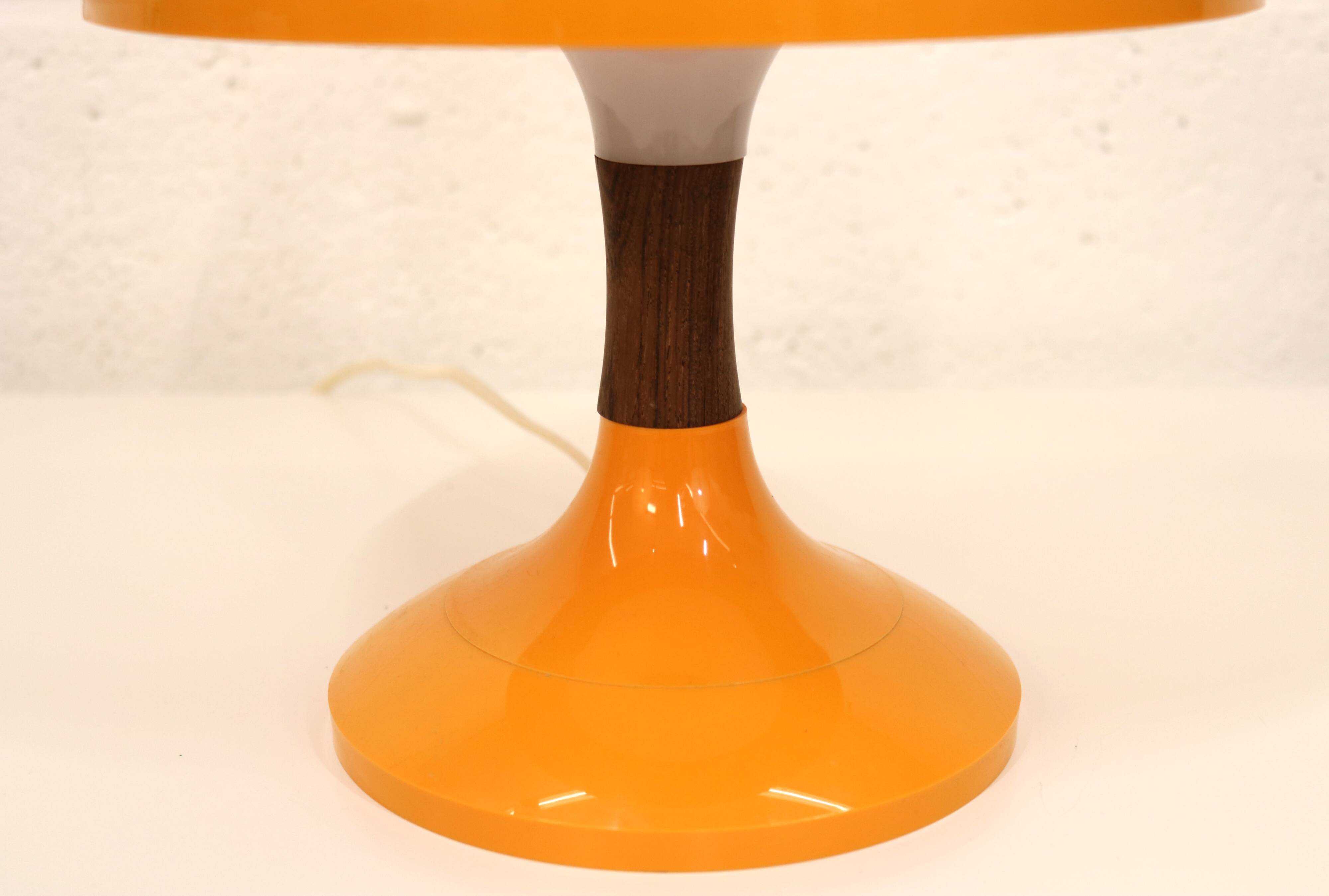 Space age table lamp by Bent Karlby for Ask Belysning, Denmark 70s