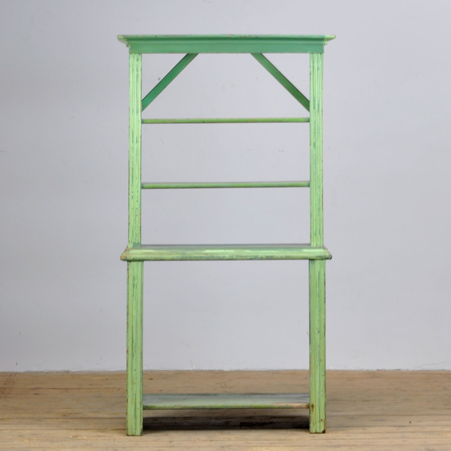 French Wooden Shelf Cabinet, 1920's
