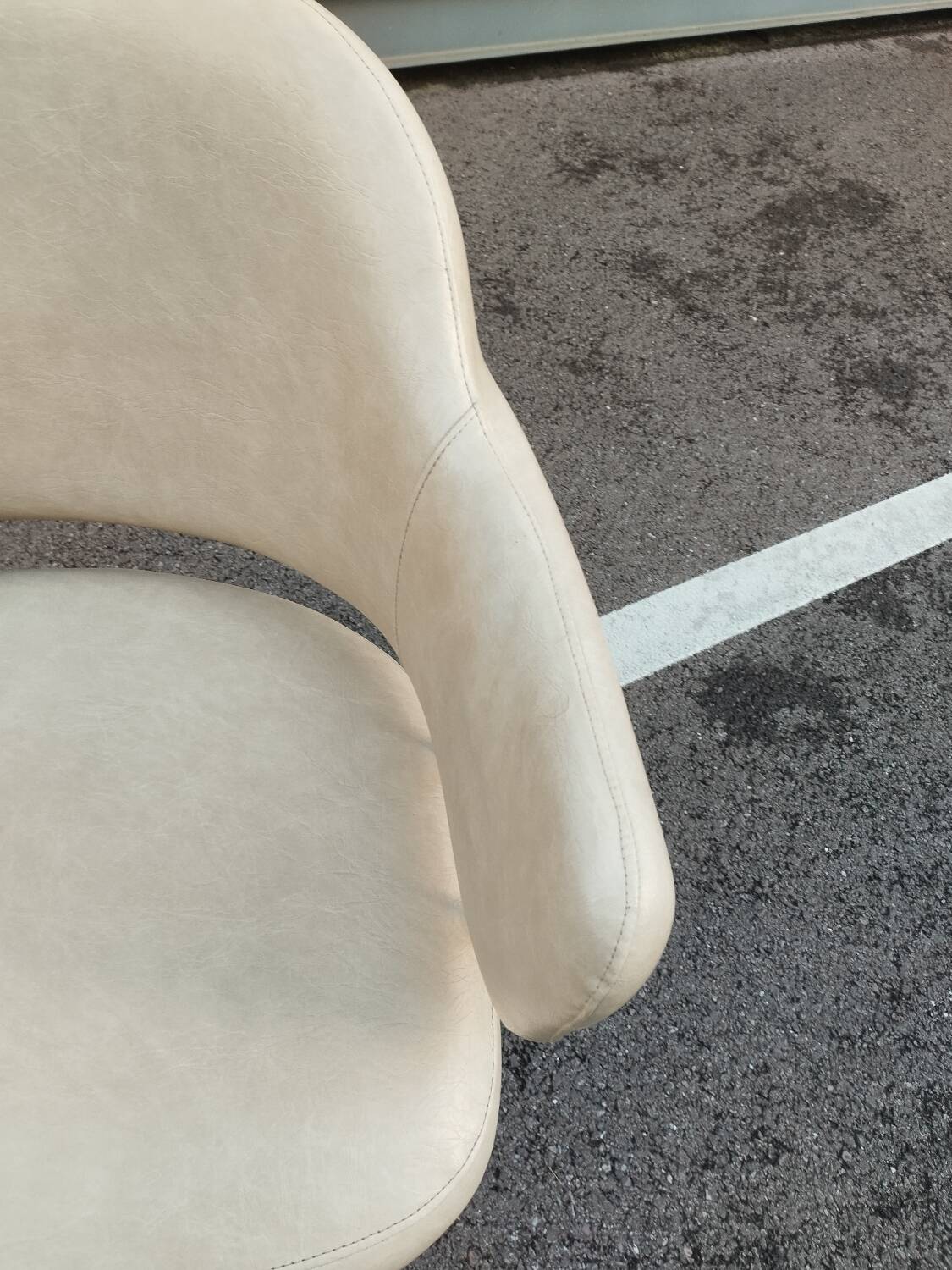 Pair of vintage antique armchairs