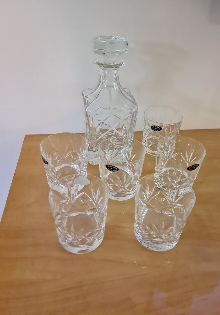 Crystal de lemberg whisky service