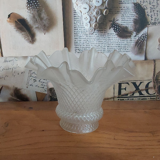 Pair Of French Vintage Art Nouveau Glass Replacement Shades