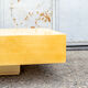 Table basse en feuilles de parchemin Italie 70