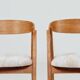 Office chair desk armchair oak wood safari beige 