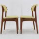 1960s Erik Buch Set of Six Restored Teak Dining Chairs, Denmark