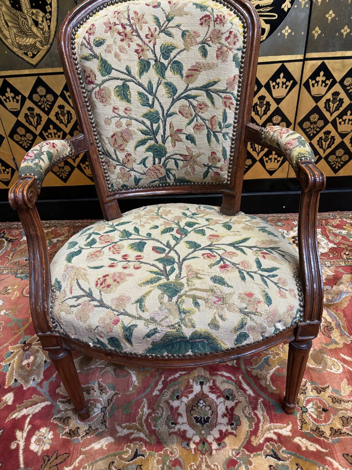 Louis XVI period armchair